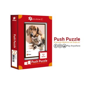 Pintoo (U1028) - "Cats and dog" - 48 pieces puzzle