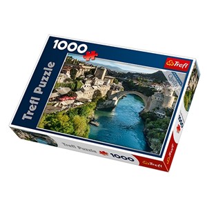 Trefl (10383) - "Mostar, Bosnia and Herzegovina" - 1000 pieces puzzle
