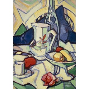 Grafika (01175) - Samuel John Peploe: "Still Life, 1913" - 1000 pieces puzzle