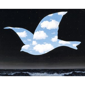 Puzzle Michele Wilson (W555-24) - "Magritte" - 24 pieces puzzle