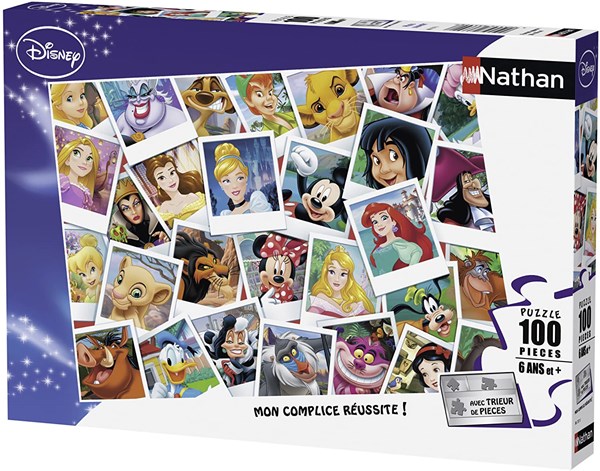 Nathan (86737) - Disney - 100 pieces puzzle