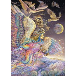 Grafika (T-00331) - Josephine Wall: "Ariel's Flight" - 1000 pieces puzzle