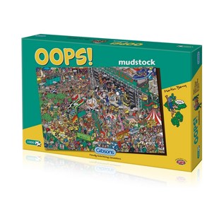 Gibsons (G7061) - "Oops! Mudstock" - 1000 pieces puzzle
