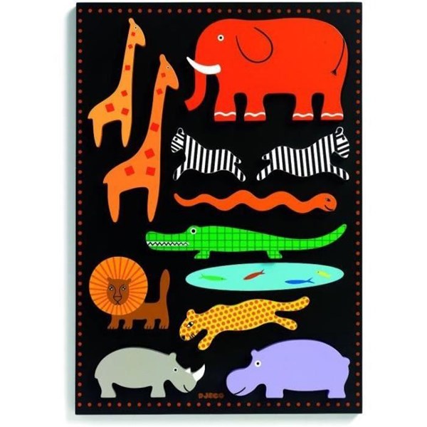 Djeco (01027) - "Botablo" - 10 pieces puzzle