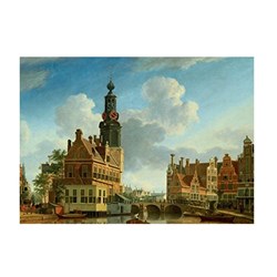 Jumbo (18347) - "Munttoren Amsterdam" - 500 pieces puzzle