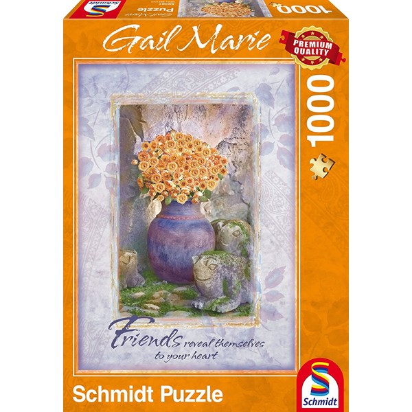 Schmidt Spiele (59391) - Gail Marie: "Friends" - 1000 pieces puzzle