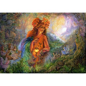 Grafika (T-00367) - Josephine Wall: "Lighting the Way" - 2000 pieces puzzle