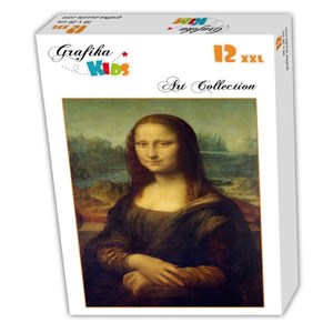 Grafika Kids (00061) - Leonardo Da Vinci: "Leonardo da Vinci 1503-1506" - 12 pieces puzzle