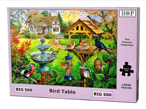 The House of Puzzles (4333) - "Bird Table" - 500 pieces puzzle