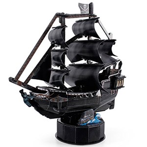 Cubic Fun (T4035h) - "Queen Anne's Revenge" - 100 pieces puzzle