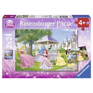 Ravensburger (08865) - "Magical Princesses" - 24 pieces puzzle