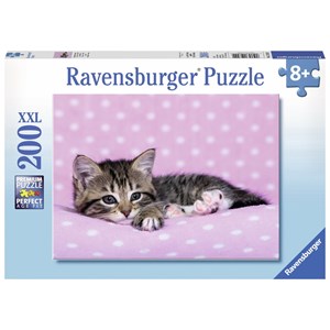 Ravensburger (12824) - "Kitten" - 200 pieces puzzle