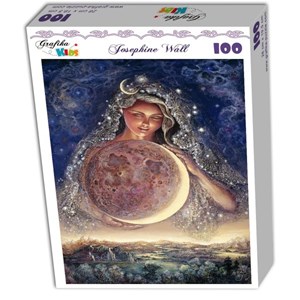 Grafika (01584) - Josephine Wall: "Moon Goddess" - 100 pieces puzzle