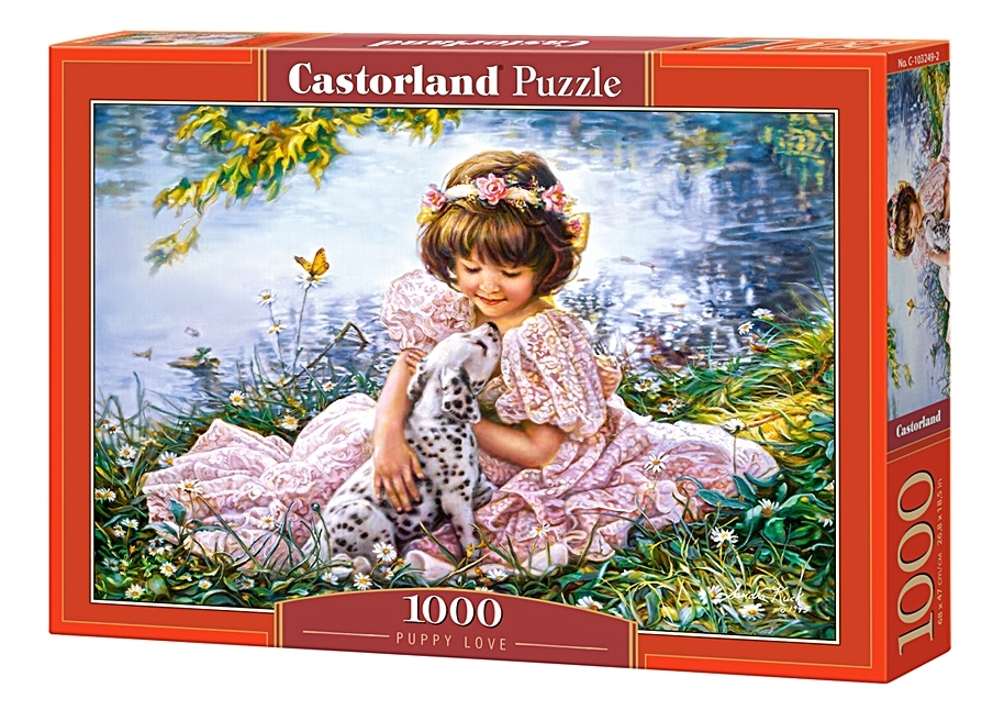 Castorland C-103249-2 Puppy Love Puzzle 1000 Teile 