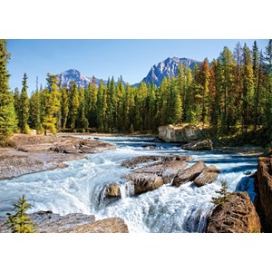 Castorland (C-150762) - "Athabasca River, Jasper National Park, Canada" - 1500 pieces puzzle