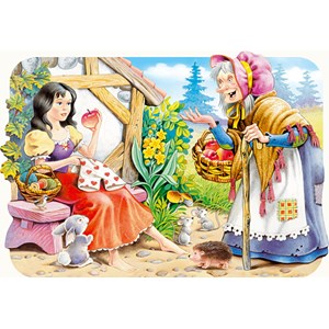 Castorland (B-03211) - "Blanche Neige and witch" - 30 pieces puzzle