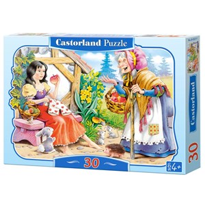 Castorland (B-03211) - "Blanche Neige and witch" - 30 pieces puzzle