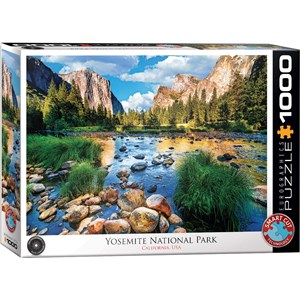 Eurographics (6000-0947) - "Yosemite National Park" - 1000 pieces puzzle