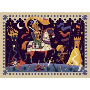 Djeco (07235) - "Don Quixote" - 36 pieces puzzle