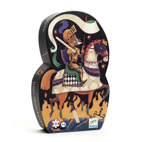 Djeco (07235) - "Don Quixote" - 36 pieces puzzle