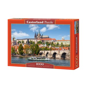 Castorland (C-102426) - "Czech Republic, Prague" - 1000 pieces puzzle