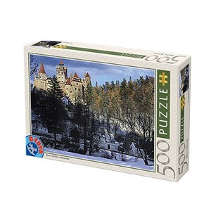 D-Toys (63052-RM05) - "Romania, Bran Castle" - 500 pieces puzzle