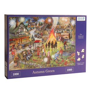 The House of Puzzles (3183) - "Autumn Green" - 1000 pieces puzzle