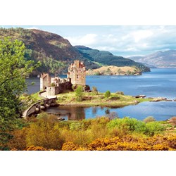 Castorland (C-200016) - "Eilean Donan Castle, Scotland" - 2000 pieces puzzle