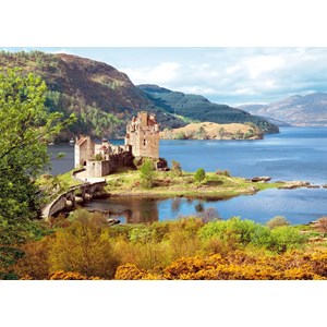 Castorland (C-200016) - "Eilean Donan Castle, Scotland" - 2000 pieces puzzle
