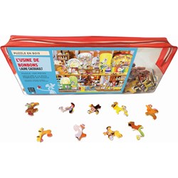 Puzzle Michele Wilson (W114-100) - Laure Cacouault: "Sweet Factory" - 100 pieces puzzle