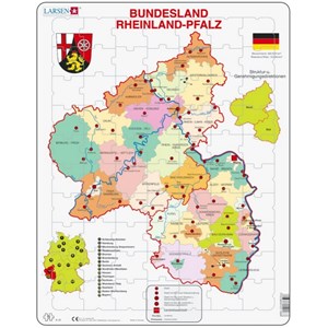 Larsen (K26) - "Bundesland, Rheinland-Pfalz" - 70 pieces puzzle