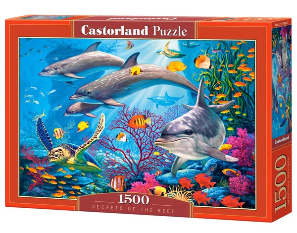 Castorland (C-151486) - "Secrets of The Reef" - 1500 pieces puzzle