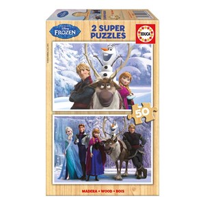 Educa (16163) - "Frozen" - 50 pieces puzzle