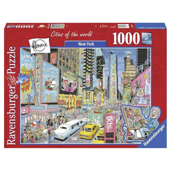 Ravensburger (19732) - "New York" - 1000 pieces puzzle