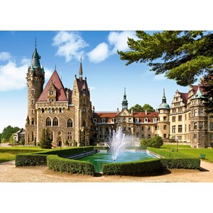Castorland (C-150670) - "Moszna Castle, Poland" - 1500 pieces puzzle