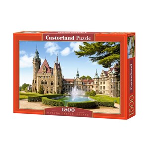 Castorland (C-150670) - "Moszna Castle, Poland" - 1500 pieces puzzle