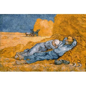 Grafika Kids (00003) - Vincent van Gogh: "La Sieste (d'après Millet), 1890" - 100 pieces puzzle
