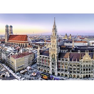 Ravensburger (19426) - "Munich" - 1000 pieces puzzle