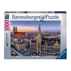 Ravensburger (19426) - "Munich" - 1000 pieces puzzle