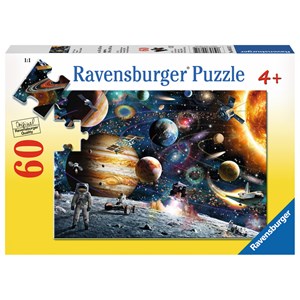 Ravensburger (09615) - Adrian Chesterman: "Outer Space" - 60 pieces puzzle