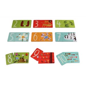 Djeco (08151) - "Duo of Numbers" - 2 pieces puzzle