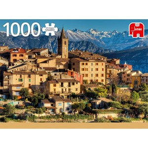 Jumbo (18831) - "Alps Near Cote d'Azur" - 1000 pieces puzzle