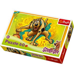 Trefl (17223) - "Scooby-Doo is making basket" - 60 pieces puzzle