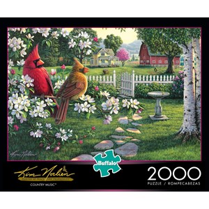 Buffalo Games (2046) - Kim Norlien: "Country Music" - 2000 pieces puzzle