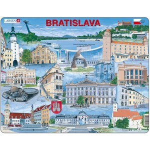 Larsen (KH17-SL) - "Bratislava - SL" - 65 pieces puzzle