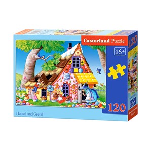 Castorland (B-13333) - "Hansel and Gretel" - 120 pieces puzzle