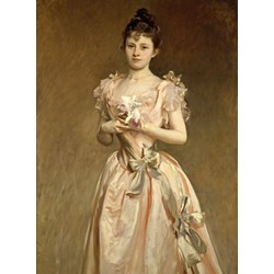 Grafika (02066) - John Singer Sargent: "Miss Grace Woodhouse, 1890" - 2000 pieces puzzle