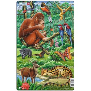 Larsen (H21-2) - "Jungle" - 30 pieces puzzle