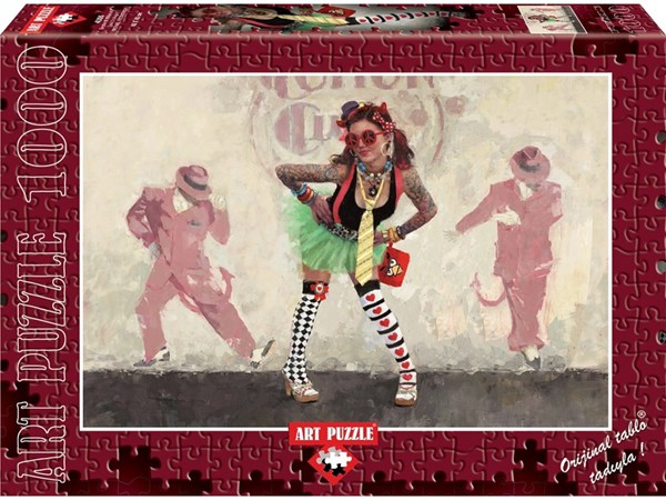 Art Puzzle (4355) - "Devil or Angel?" - 1000 pieces puzzle