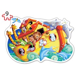 Castorland (B-020089) - "Noah's Ark" - 9 15 pieces puzzle